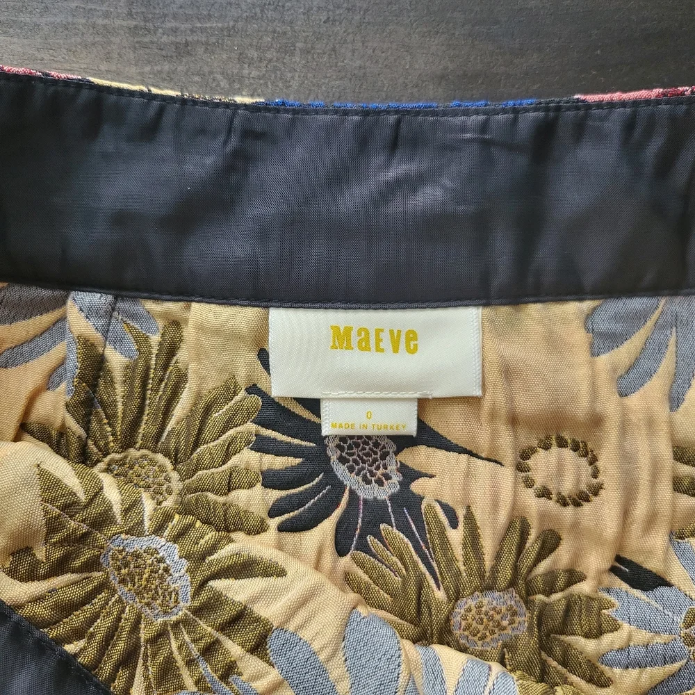 Maeve for Anthropologie ‘Kai’ Floral Mini Skirt